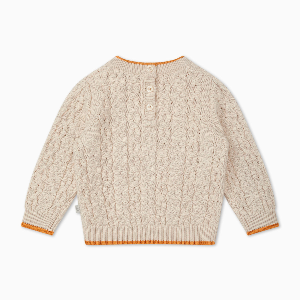 Cable Knit Tipped Jumper