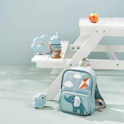 Done By Deer Kids Canvas Backpack Elphee Blue