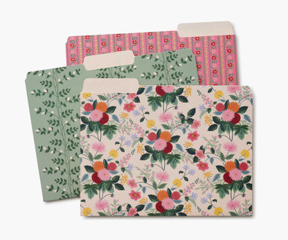 Assorted File Folders - Dahlia