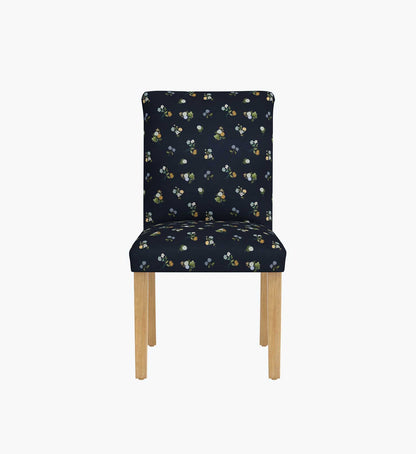 Lorraine Dining Chair - Ditsy Dahlia Navy
