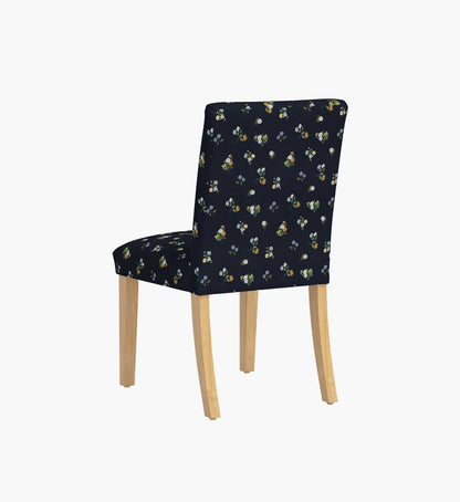Lorraine Dining Chair - Ditsy Dahlia Navy