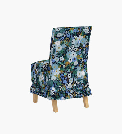 Louise Slipcover - Garden Party Blue