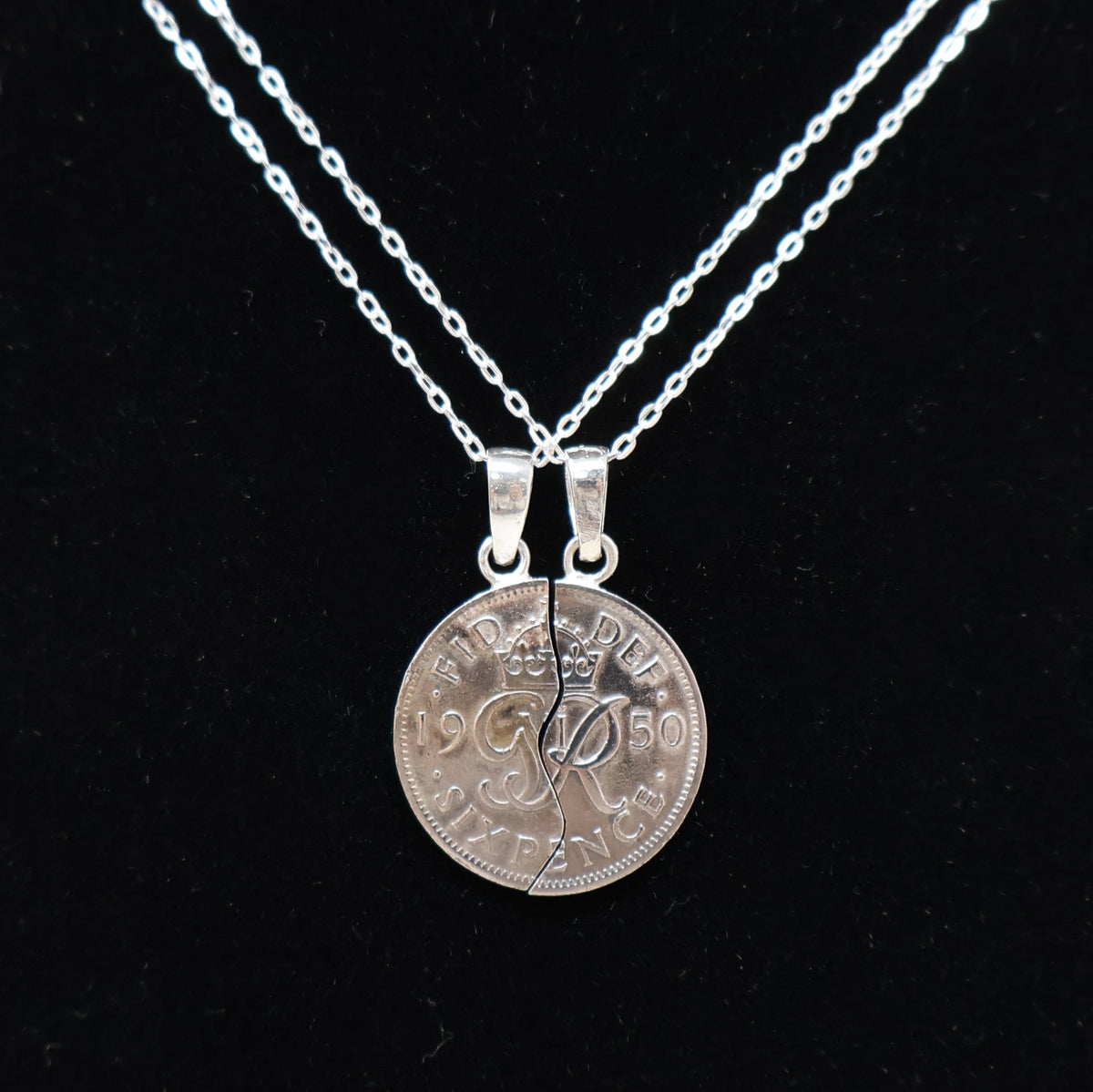 Goviers Split Sixpence Pair - Year of Choice