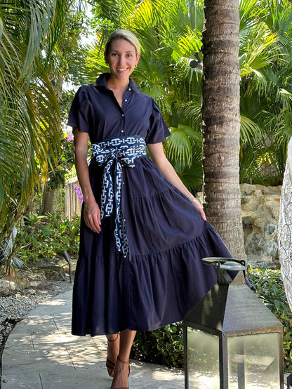 Kristina Dress Navy
