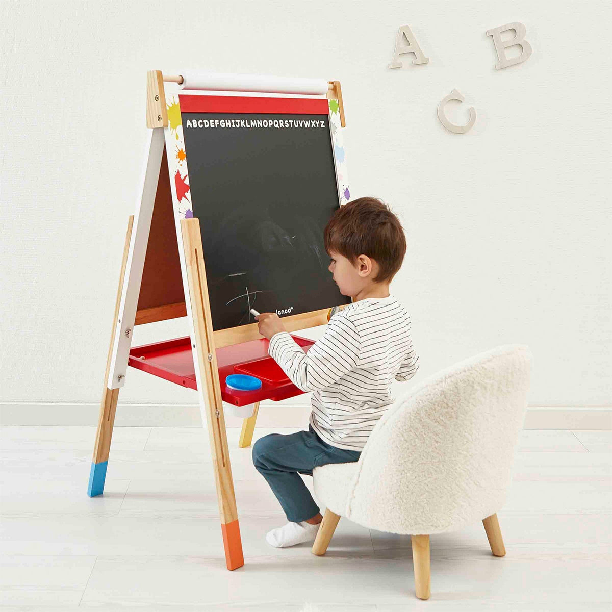 Janod Splash Adjustable Easel