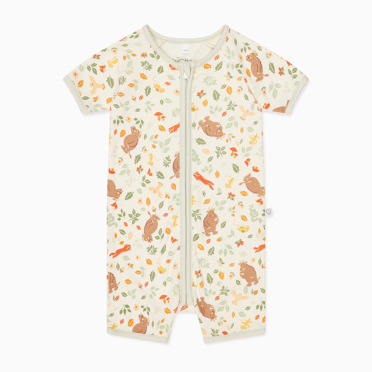 Gruffalo Woodland Zip Summer Sleepsuit