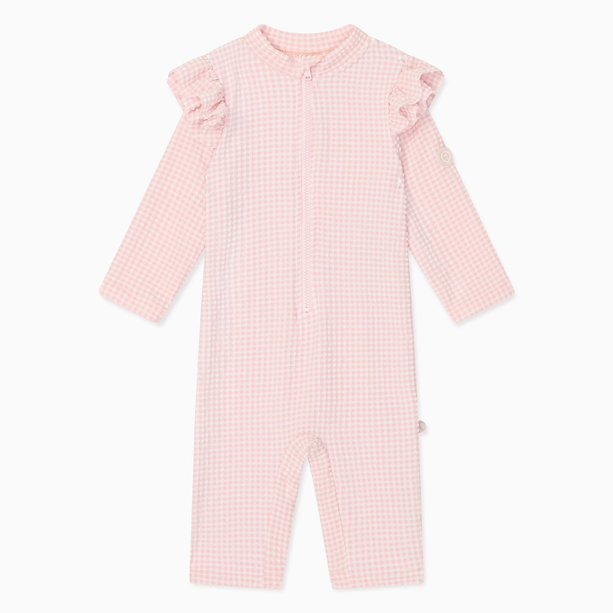 Gingham Seersucker Sunsafe Swimsuit