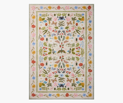 Canopy Curio Printed Rug - Cream