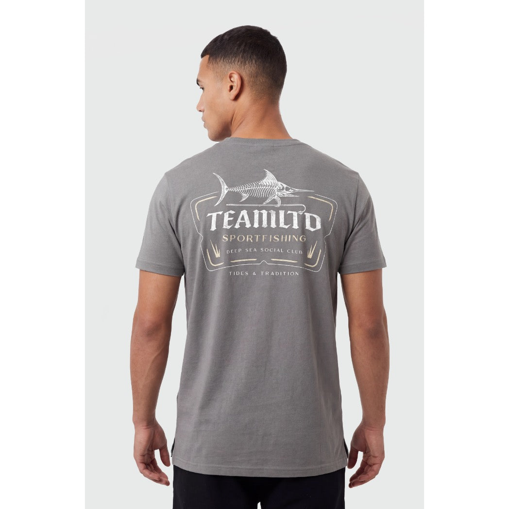 TEAMLTD - SPORTFISHING TEE | Washed Grey