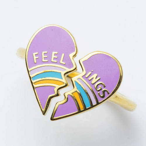 Adjustable Heart Feelings Ring