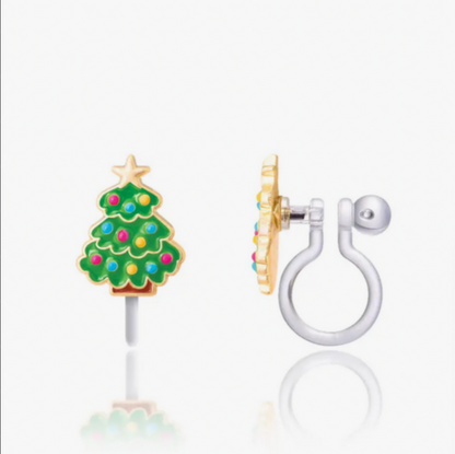 Clip On Cutie Earrings - holiday