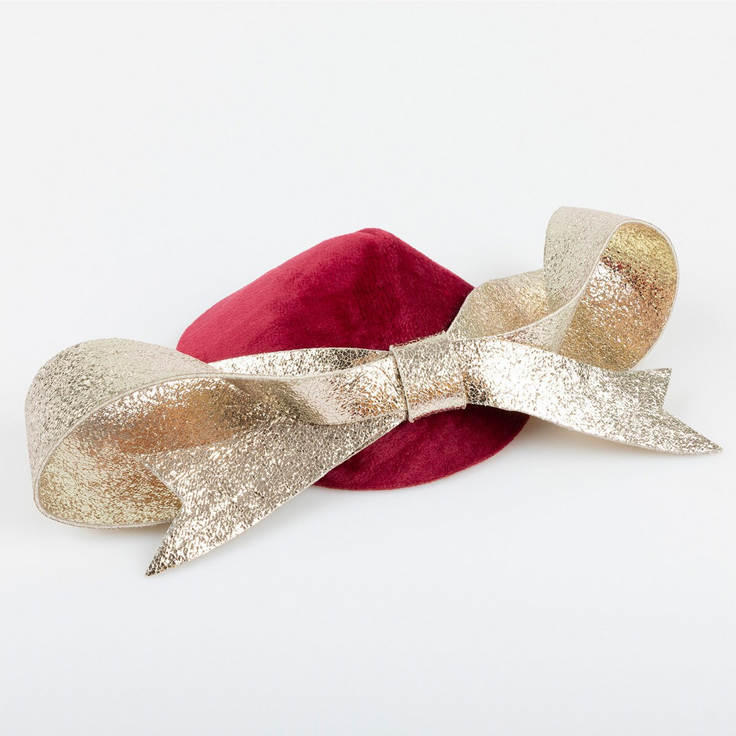 Bow Hat Hair Clip