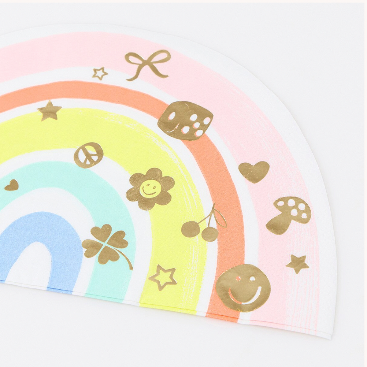 Charm Party Rainbow Napkins (x16)