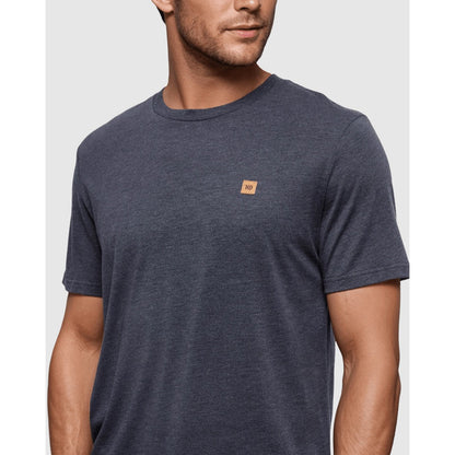 TENTREE - BAKER TEE | Midnight Blue Heather