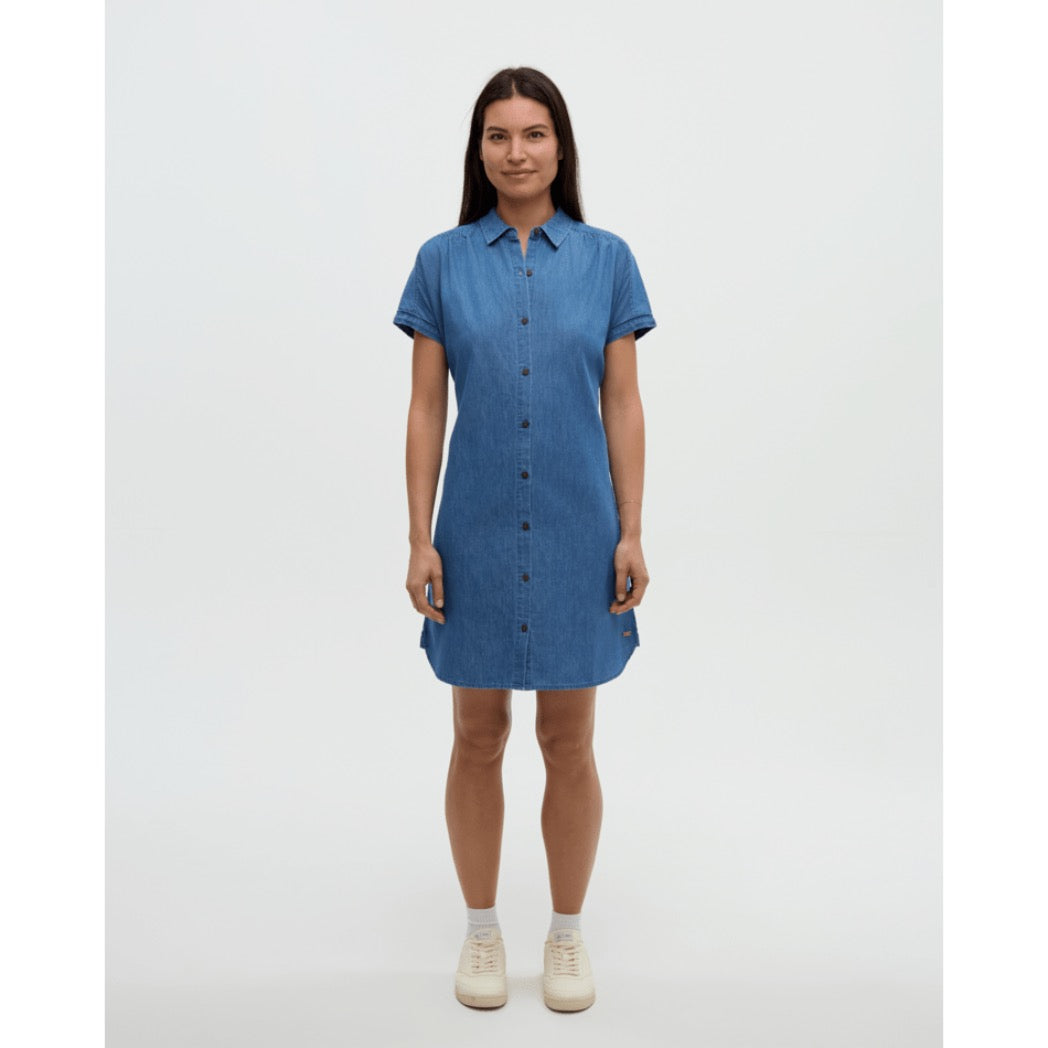TENTREE - TERN DRESS | Mid Wash