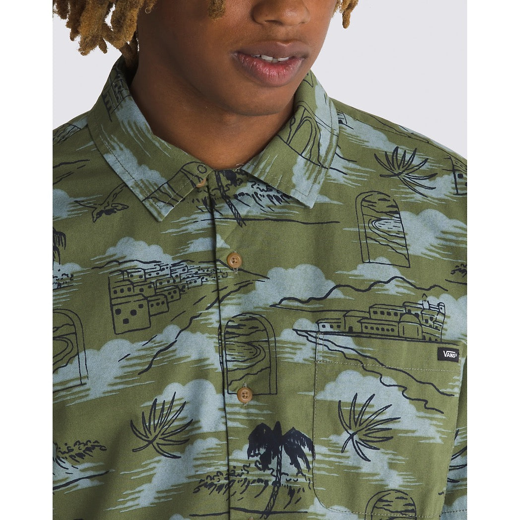 VANS - DAVISTA BUTTONDOWN | OLIVINE