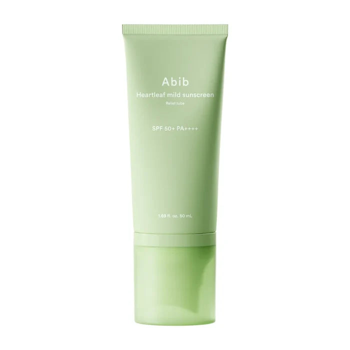 Abib Heartleaf Mild Sunscreen Relief Tube 50ml