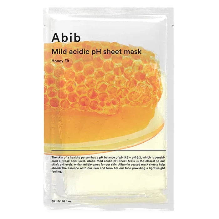 Abib Mild Acidic pH Sheet Mask Honey Fit