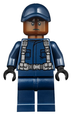 ACU Tracker - Male, Dark Blue Cap, Reddish Brown Head