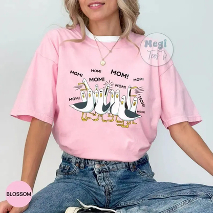 Aesthetic Seagull Mom T-Shirt