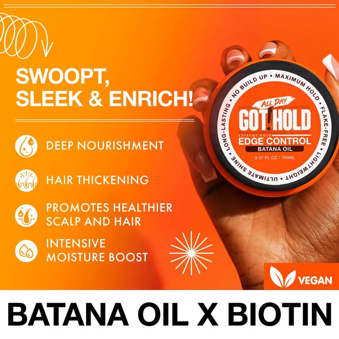 All Day Got Hold Extreme Hold Edge Control - Batana Oil