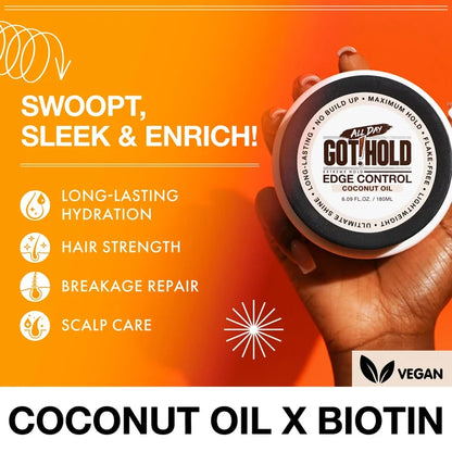 All Day Got Hold Extreme Hold Edge Control - Coconut Oil