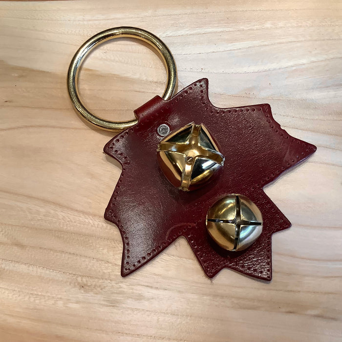 Maple Leaf w brass ring