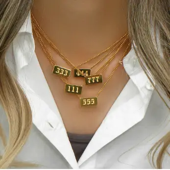 Angel Numbers Necklace
