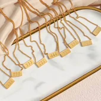 Angel Numbers Necklace