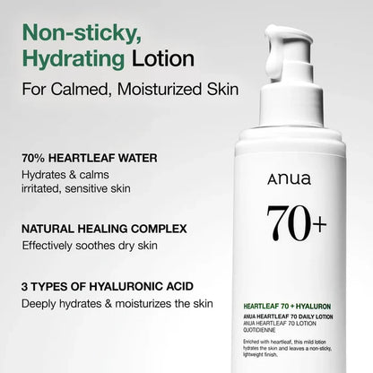 Anua Heartleaf 70% Daily Lotion 200ml