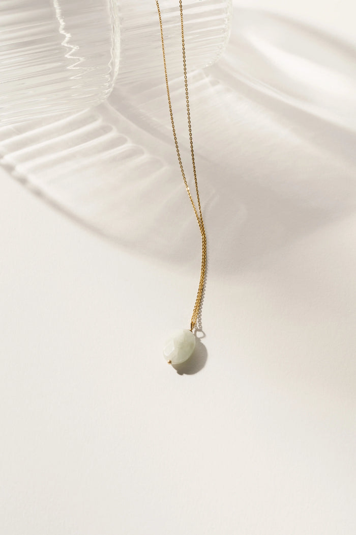 Aquamarine Necklace Acorn Home + Apparel