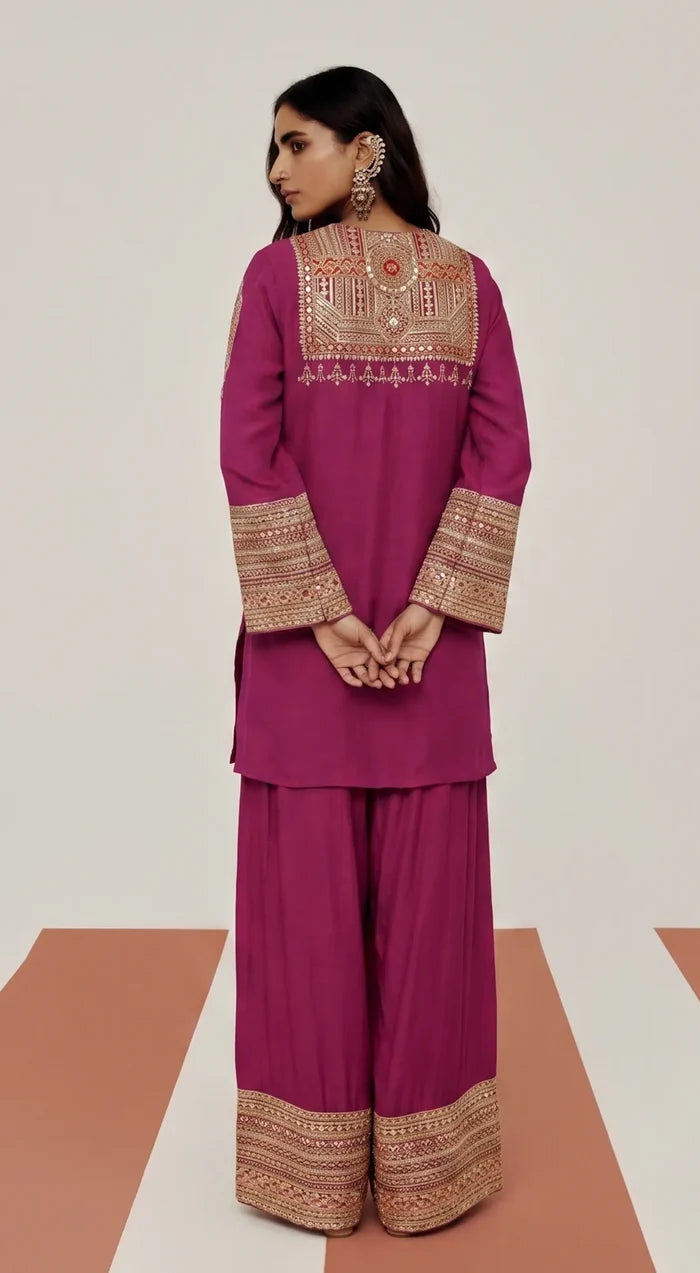 Archival Amethyst Suit Set