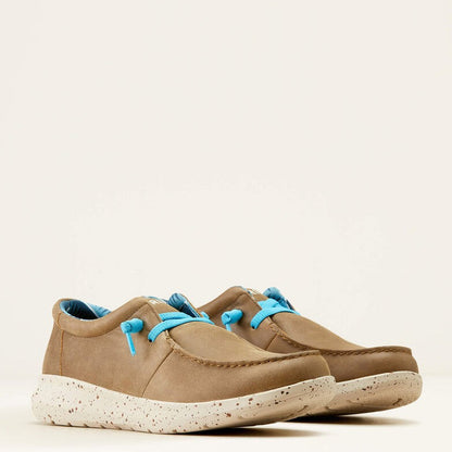 Ariat Men's Hilo Casual Shoe in Brown Bomber/ Blue