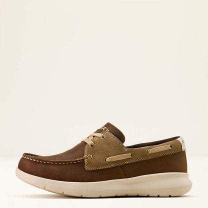Ariat Men's Hilo Shore Casual Shoe in Distressed Brown