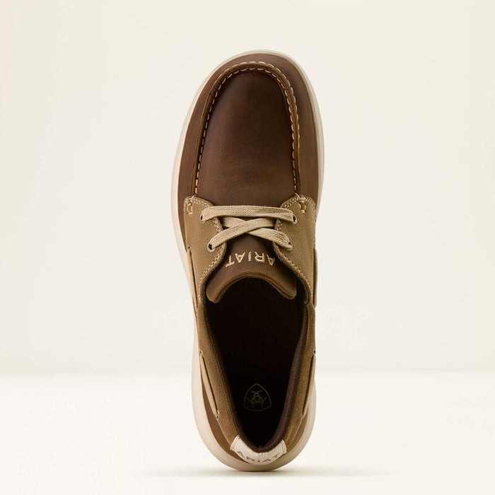 Ariat Men's Hilo Shore Casual Shoe in Distressed Brown