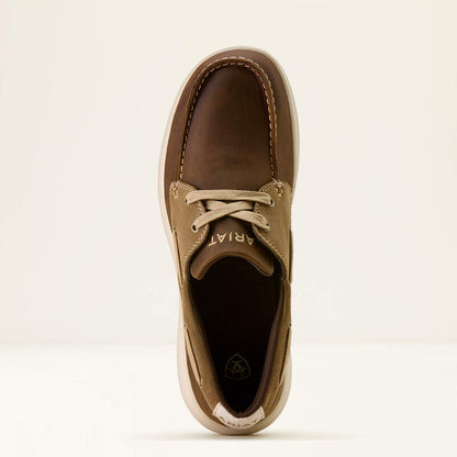 Ariat Men's Hilo Shore Casual Shoe in Distressed Brown