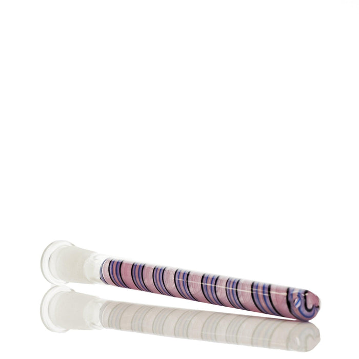 Augy Glass purple shade black line 14 mm 6.00 inch - Smoke Spot Smoke Shop