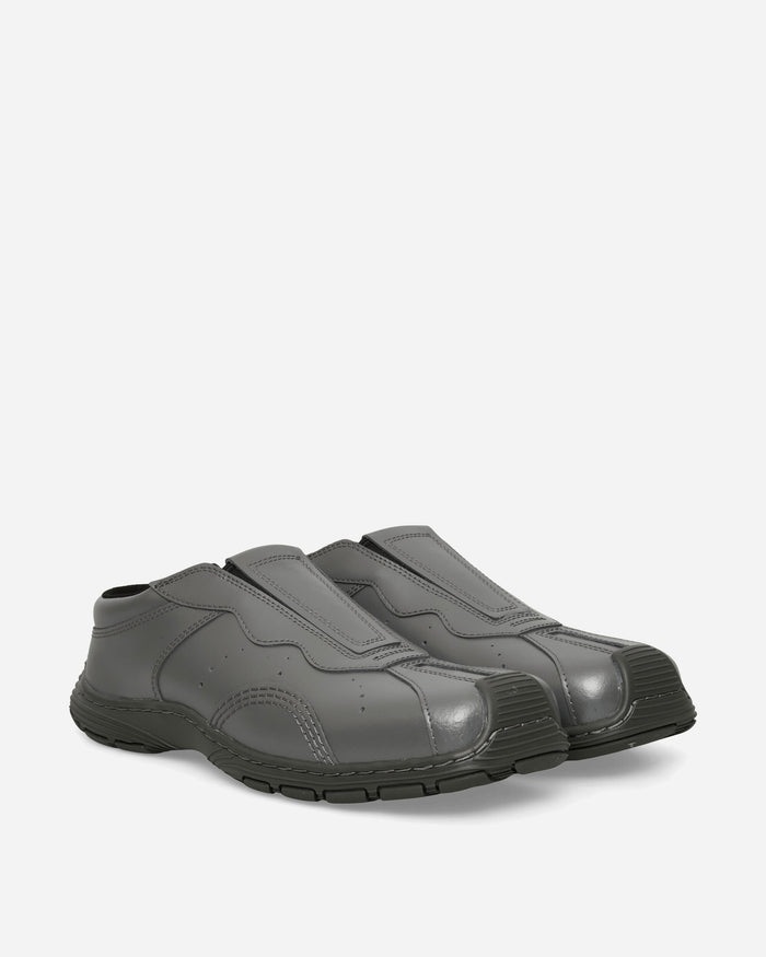 Dr. Martens Aurix Slip On Gunmetal Satin Finish Leather Sneakers Slip-On 42292020