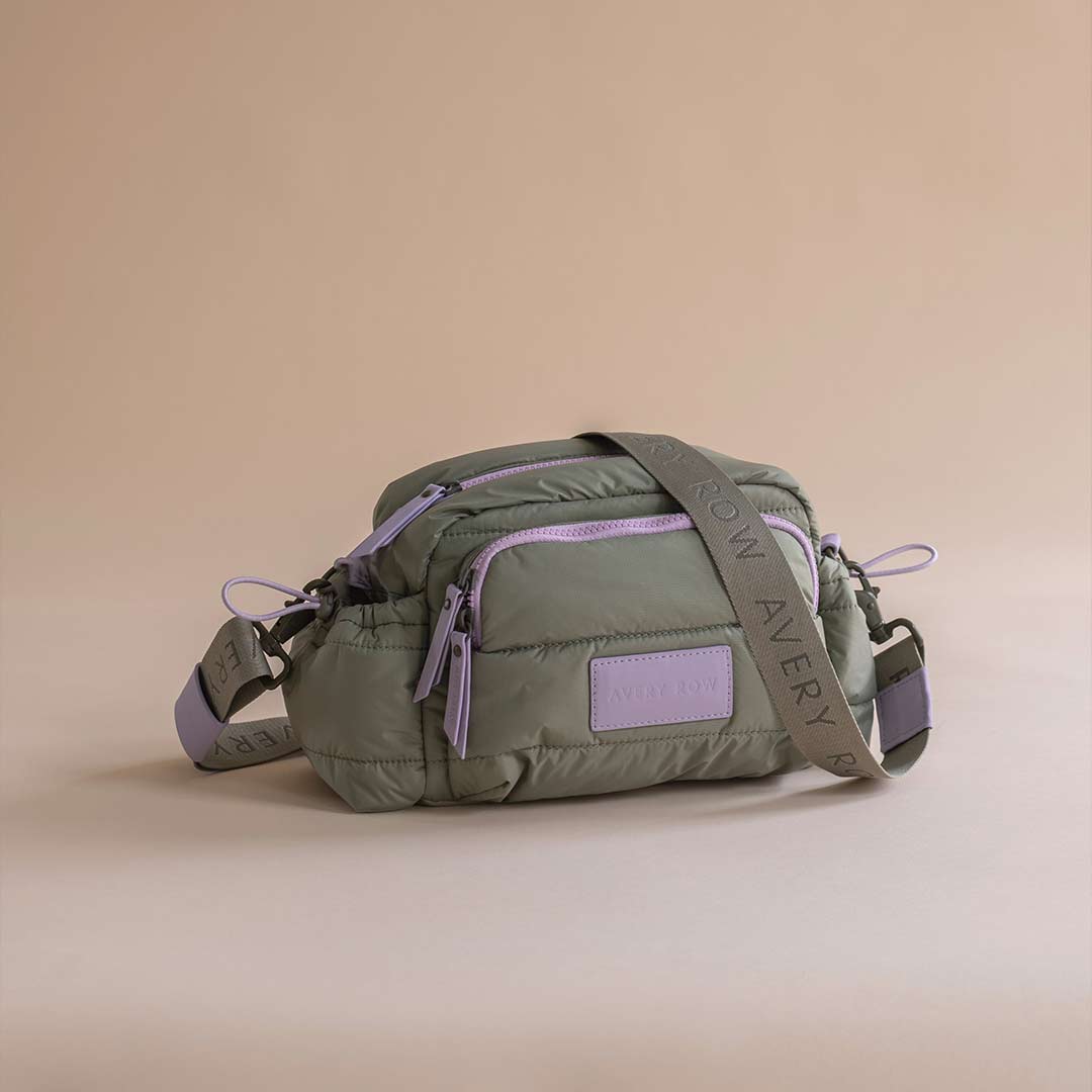 Avery Row Pram Organiser Bag - Olive Green
