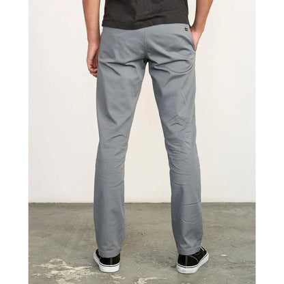 RVCA - WEEKEND STRETCH STRAIGHT FIT PANT | SMOKE