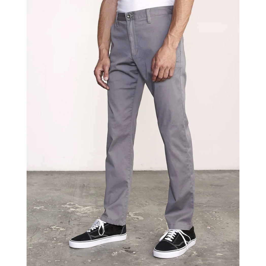 RVCA - WEEKEND STRETCH STRAIGHT FIT PANT | SMOKE