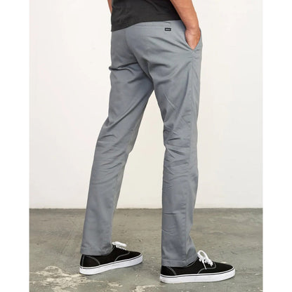 RVCA - WEEKEND STRETCH STRAIGHT FIT PANT | SMOKE