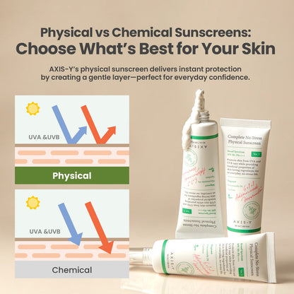 AXIS-Y Complete No-Stress Physical Sunscreen 50ml