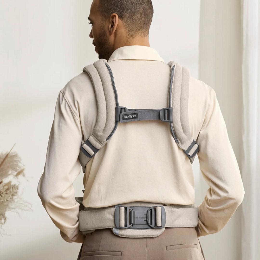 BabyBjorn Harmony Woven Melange - Light Beige