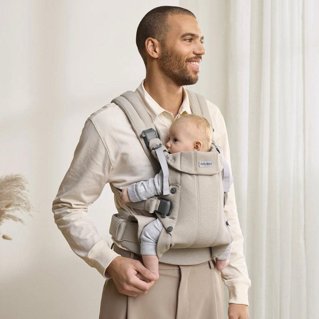 BabyBjorn Harmony Woven Melange - Light Beige
