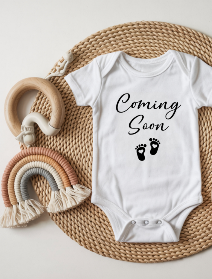 Baby Coming Soon Vest