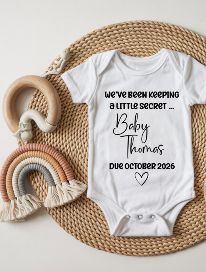 Baby Keeping Secret Vest