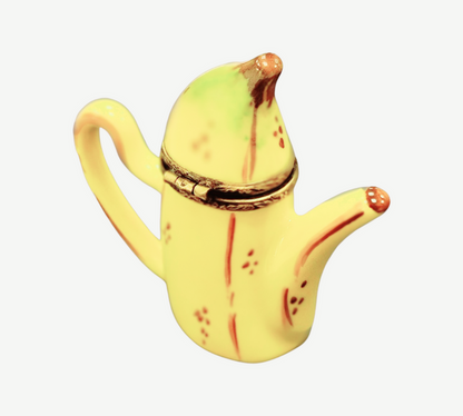Banana Teapot Limoges Box Delight Porcelain Limoges China French Trinket Box