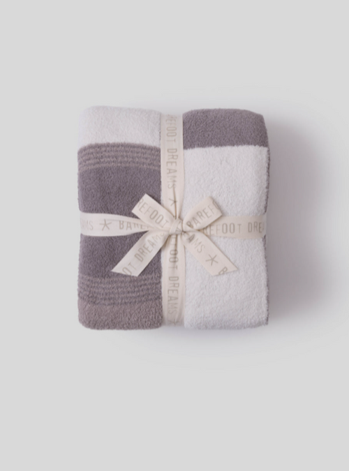 Barefoot Dreams Costa Block Beach Rock Throw Blankets & Throws in at Wrapsody