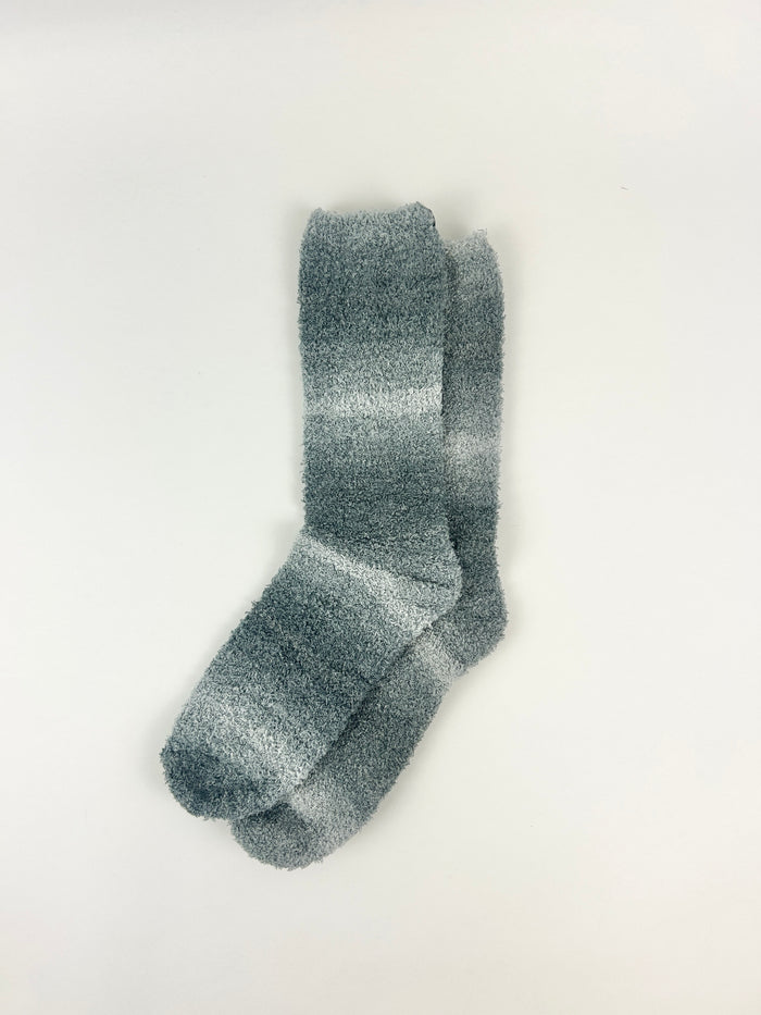 Barefoot Dreams CozyChic Moonbeam Spacedye Socks Loungewear in at Wrapsody